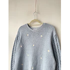 Sweater margaritas. Talla: XL 2