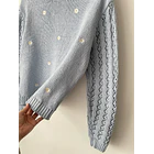 Sweater margaritas. Talla: XL 3