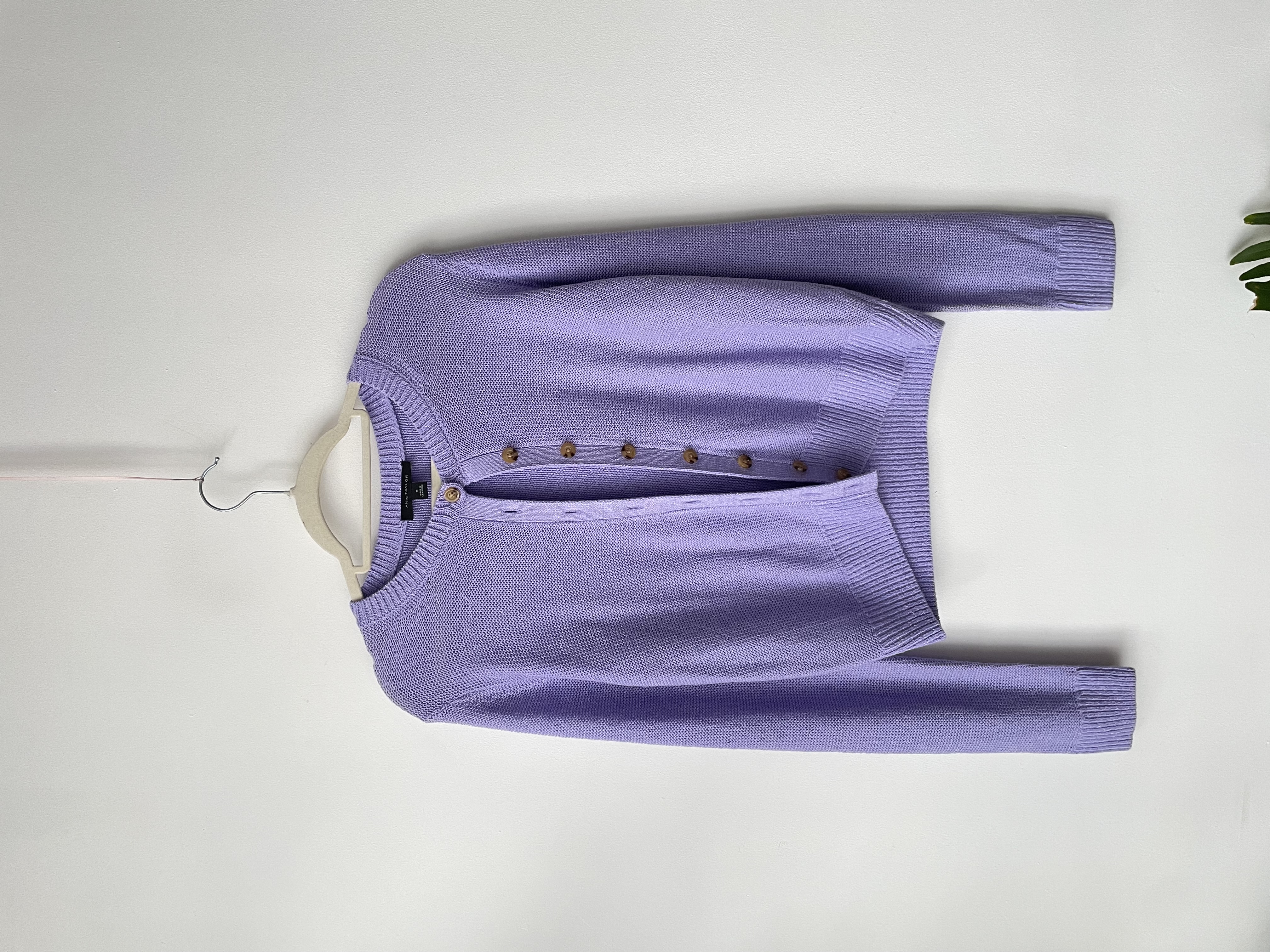 Cardigan lila. Talla: M 1