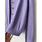 Cardigan lila. Talla: M 3