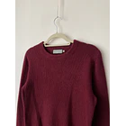 Sweater granate cachemir. Talla: S holgado (m) 2