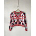 Cardigan azulejos. Talla: XS 1
