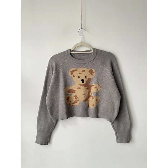 Sweater osito. Talla: L chico (M)