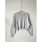 Sweater gris. Talla: S oversized 1