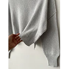 Sweater gris. Talla: S oversized 2