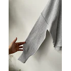 Sweater gris. Talla: S oversized 3