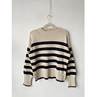 Sweatwe rayas. Talla: S oversized (M/L) 1