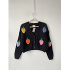 Cardigan frutillas. Talla. S/M 1