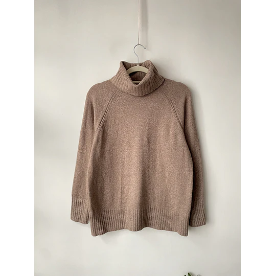 Sweater café. Talla: S holgado