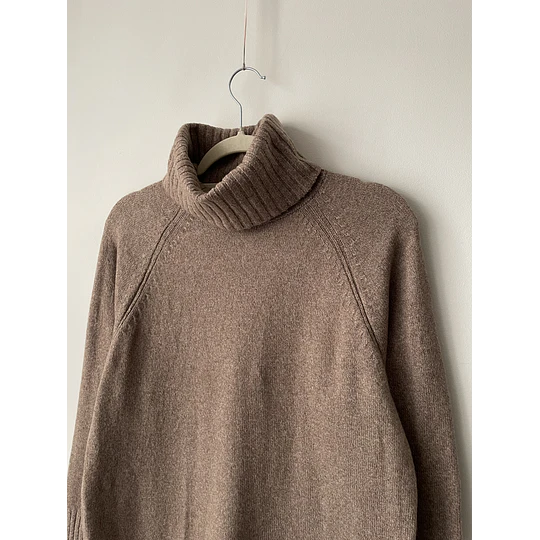 Sweater café. Talla: S holgado