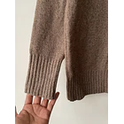 Sweater café. Talla: S holgado 3