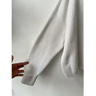 Sweater blanco. Talla: S oversized 2