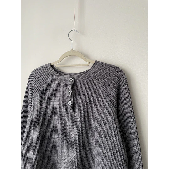Camiseta gris. Talla: M