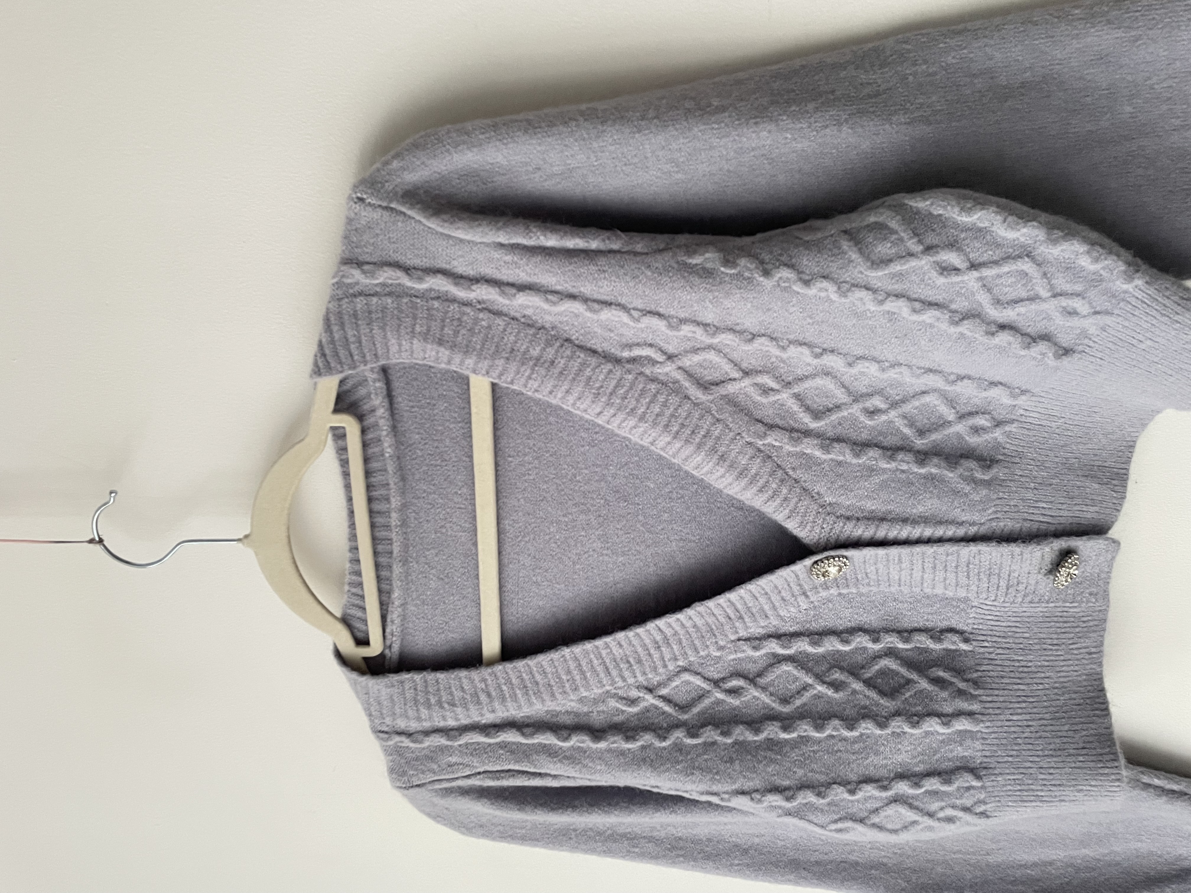 Cardigan lila. Talla: S 2