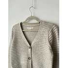 Cardigan beige. Talla: XS 2