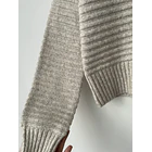 Cardigan beige. Talla: XS 3