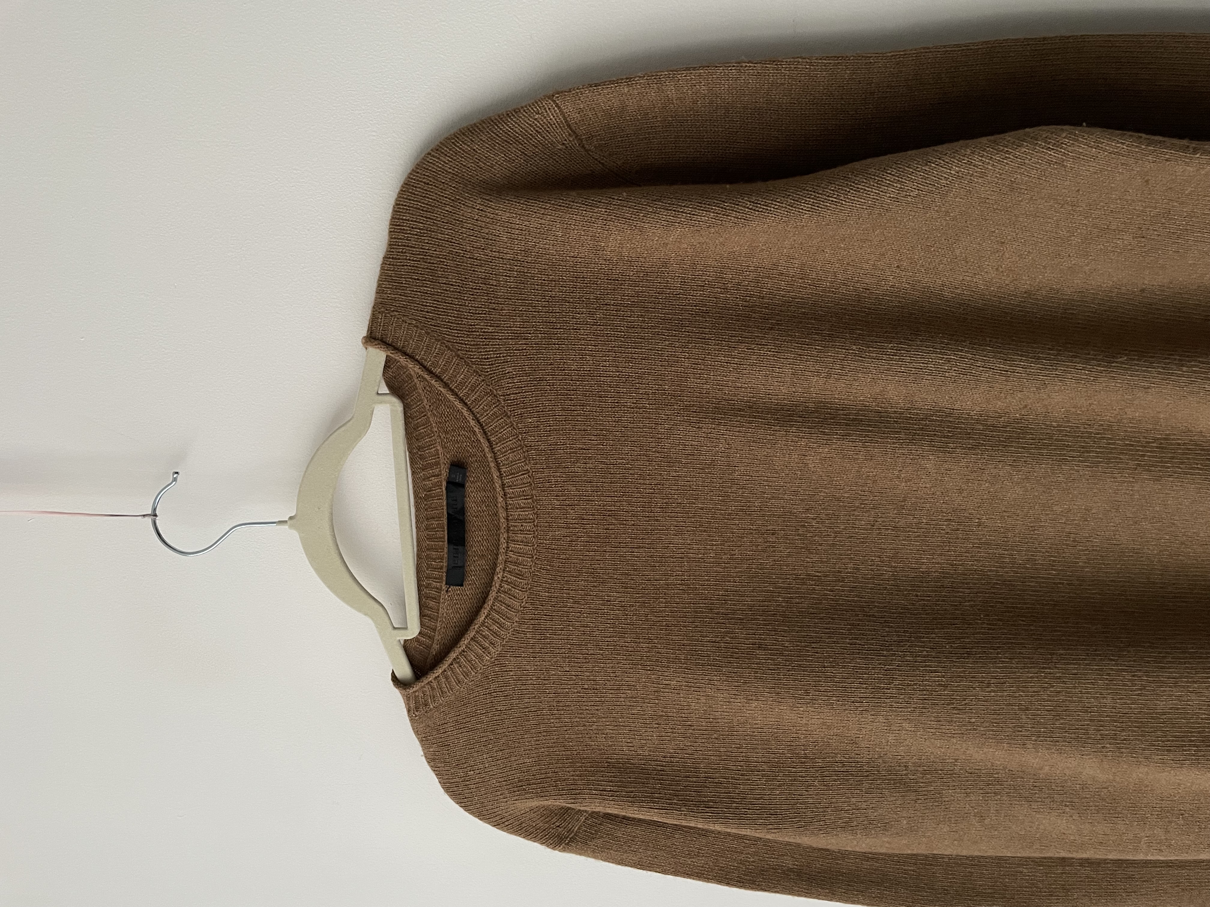 Sweater café lana. Talla. S oversized 2
