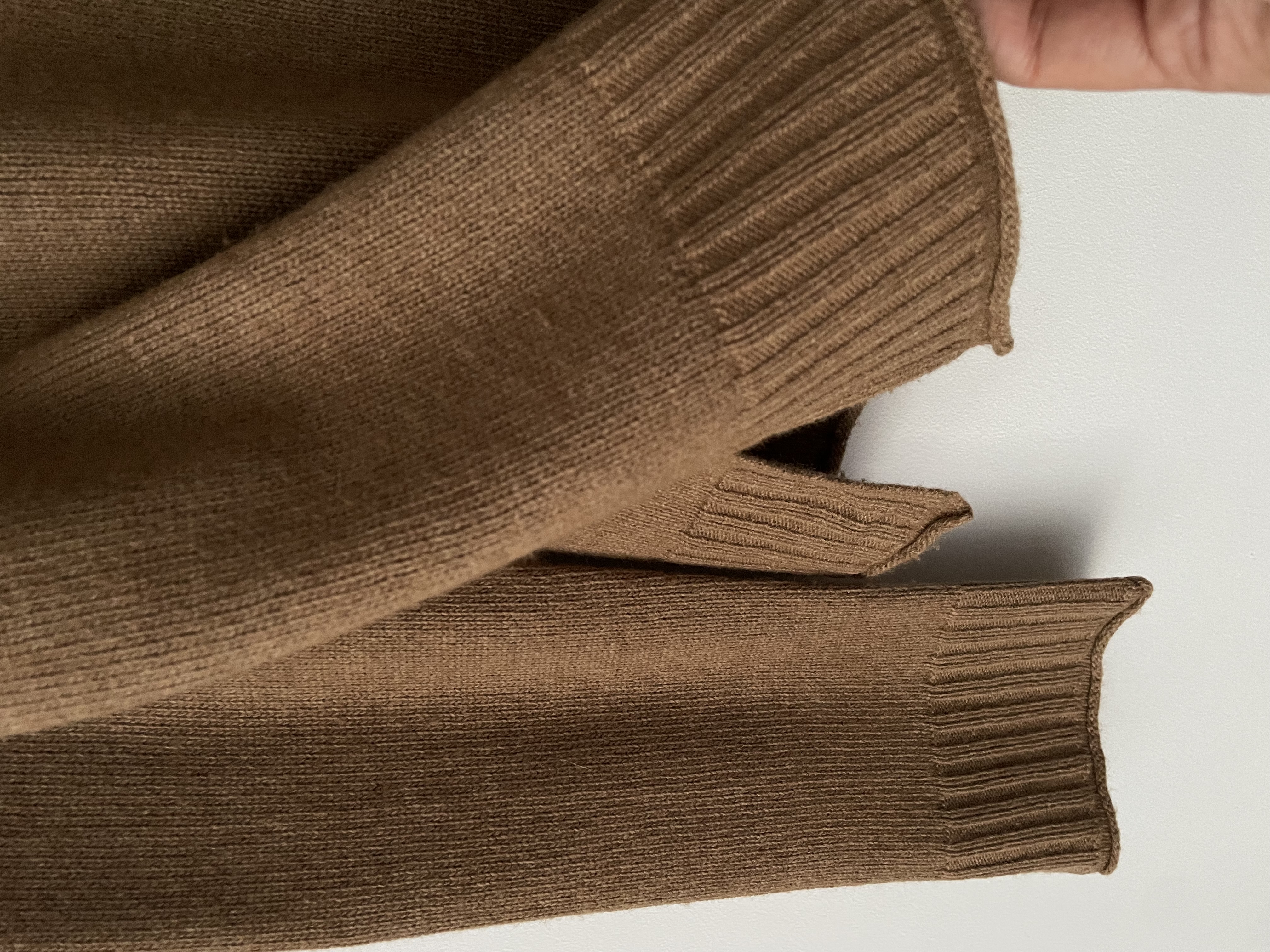 Sweater café lana. Talla. S oversized 3