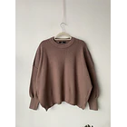 Sweater café. Talla: m grande (L/XL)  1