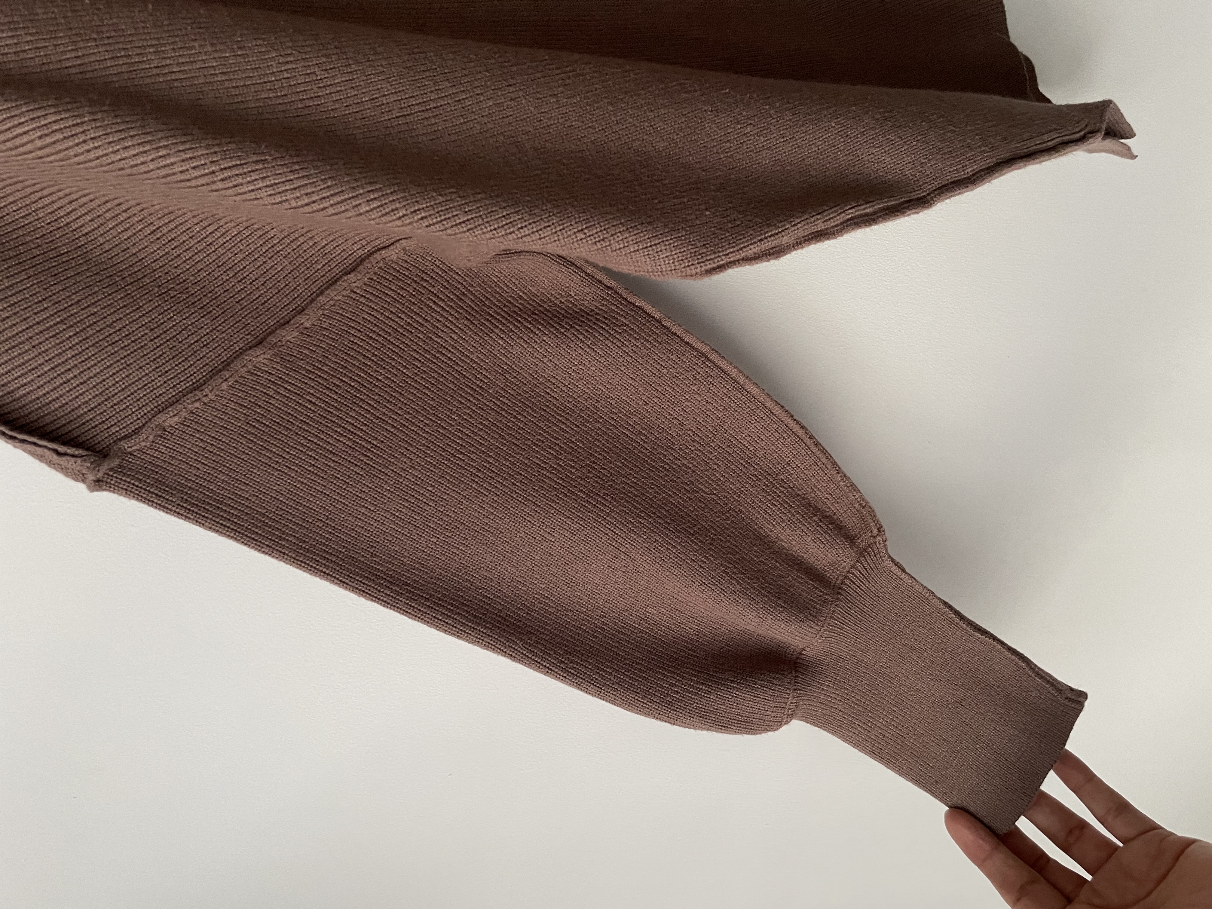 Sweater café. Talla: m grande (L/XL)  4