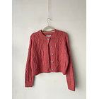 Cardigan trenzado. Talla: S grande (m) 1