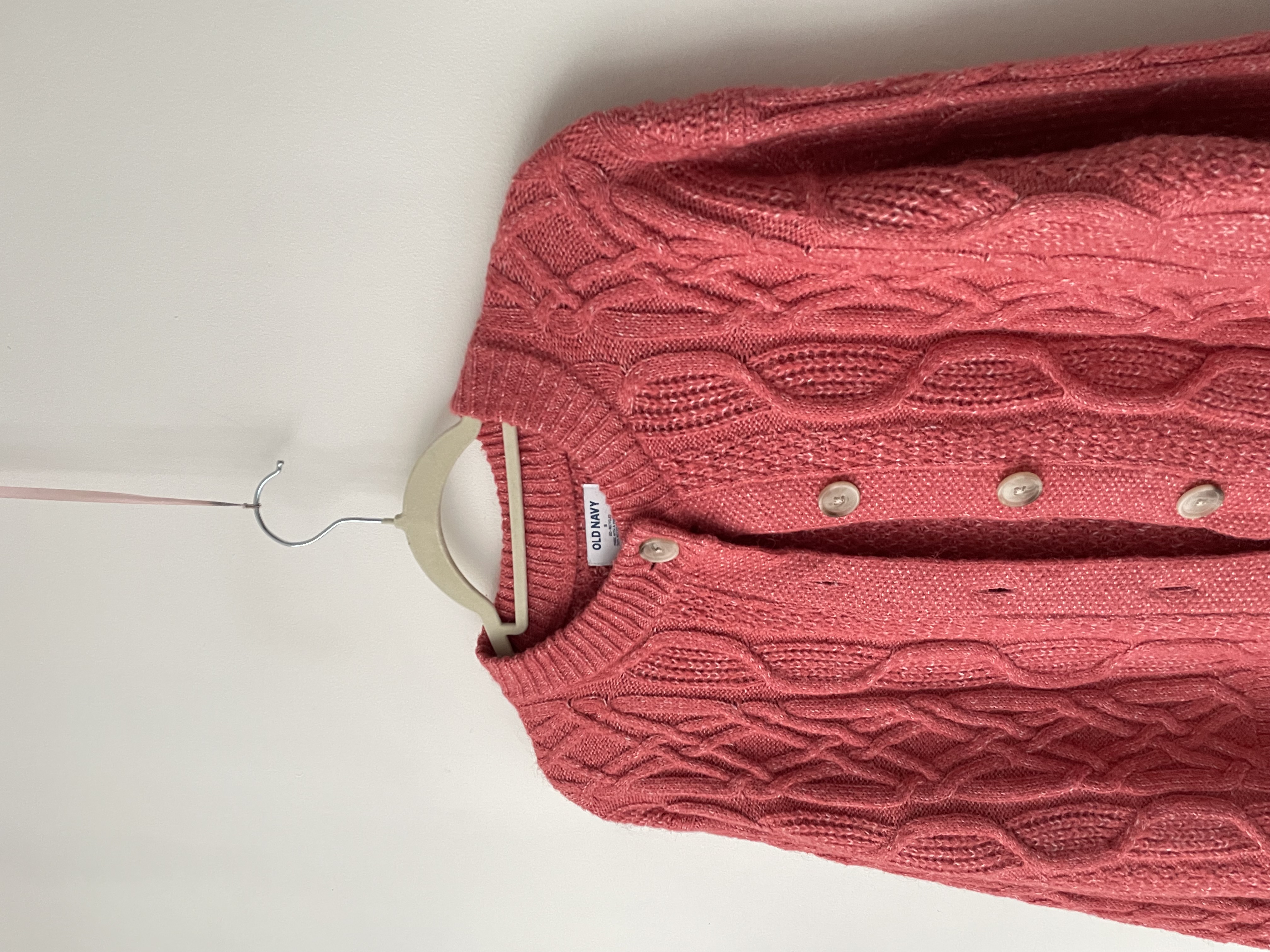 Cardigan trenzado. Talla: S grande (m) 2