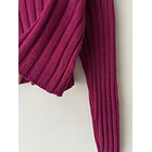 Sweater magenta. Talla: M 3