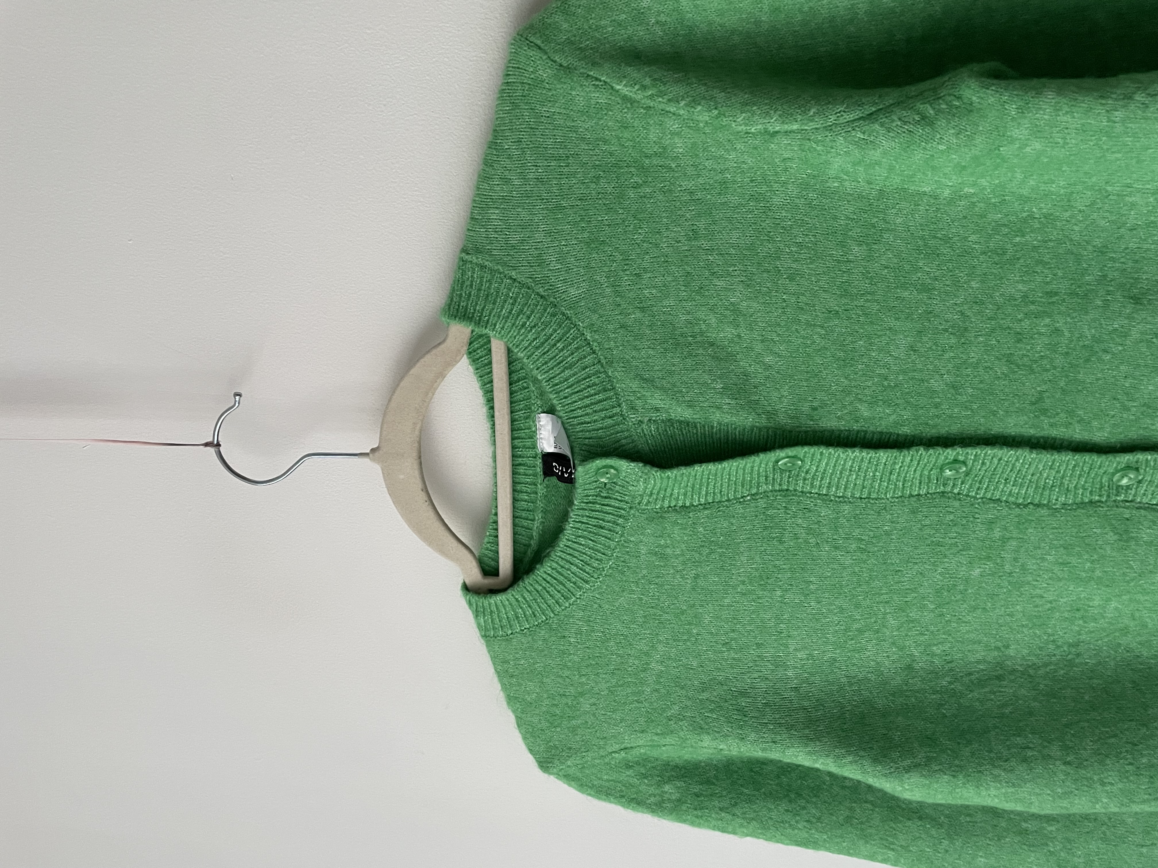Cardigan verde. talla: S 2