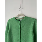Cardigan verde. talla: S 2
