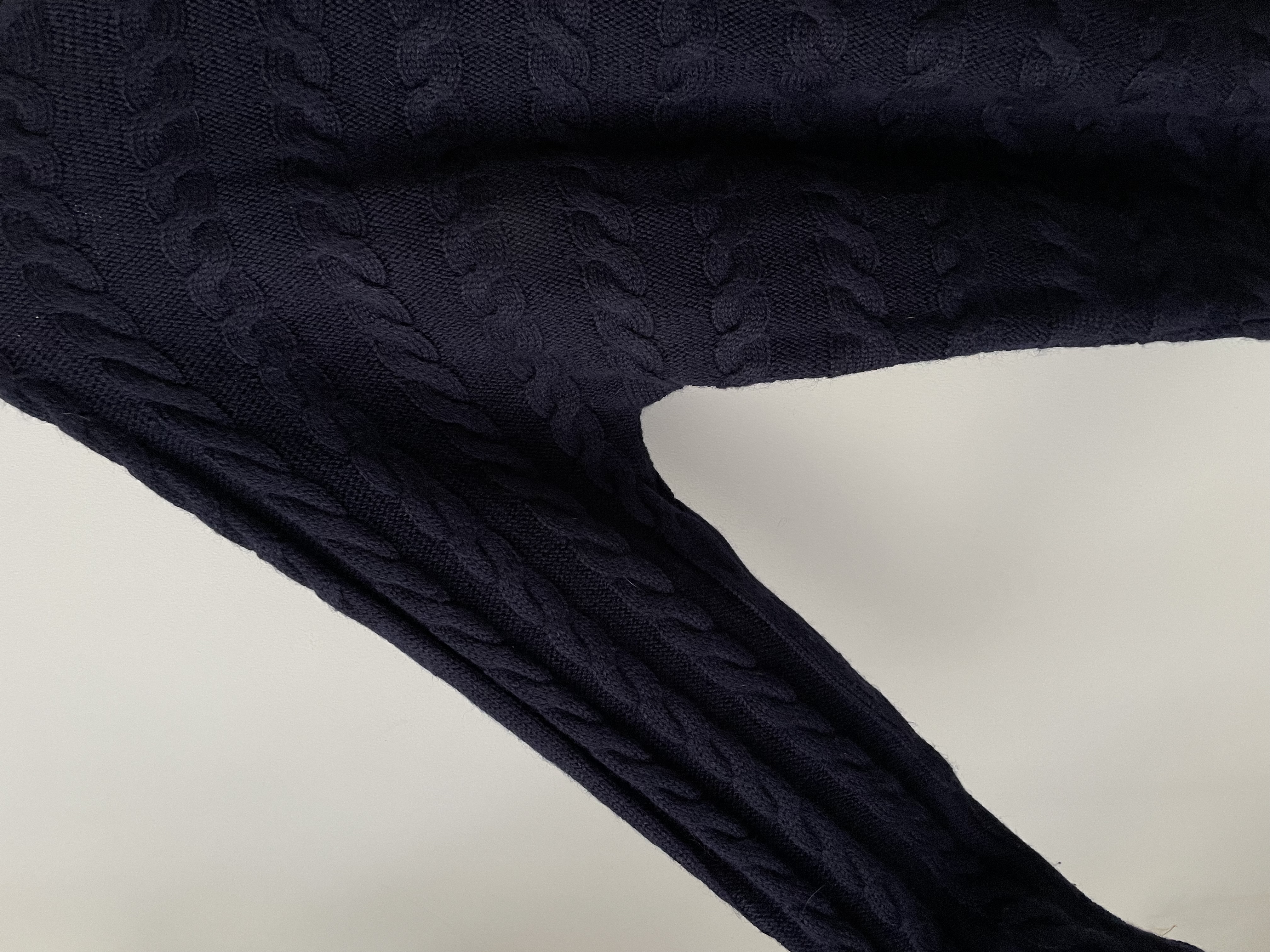 Sweater azul lana merino. Talla: M 3