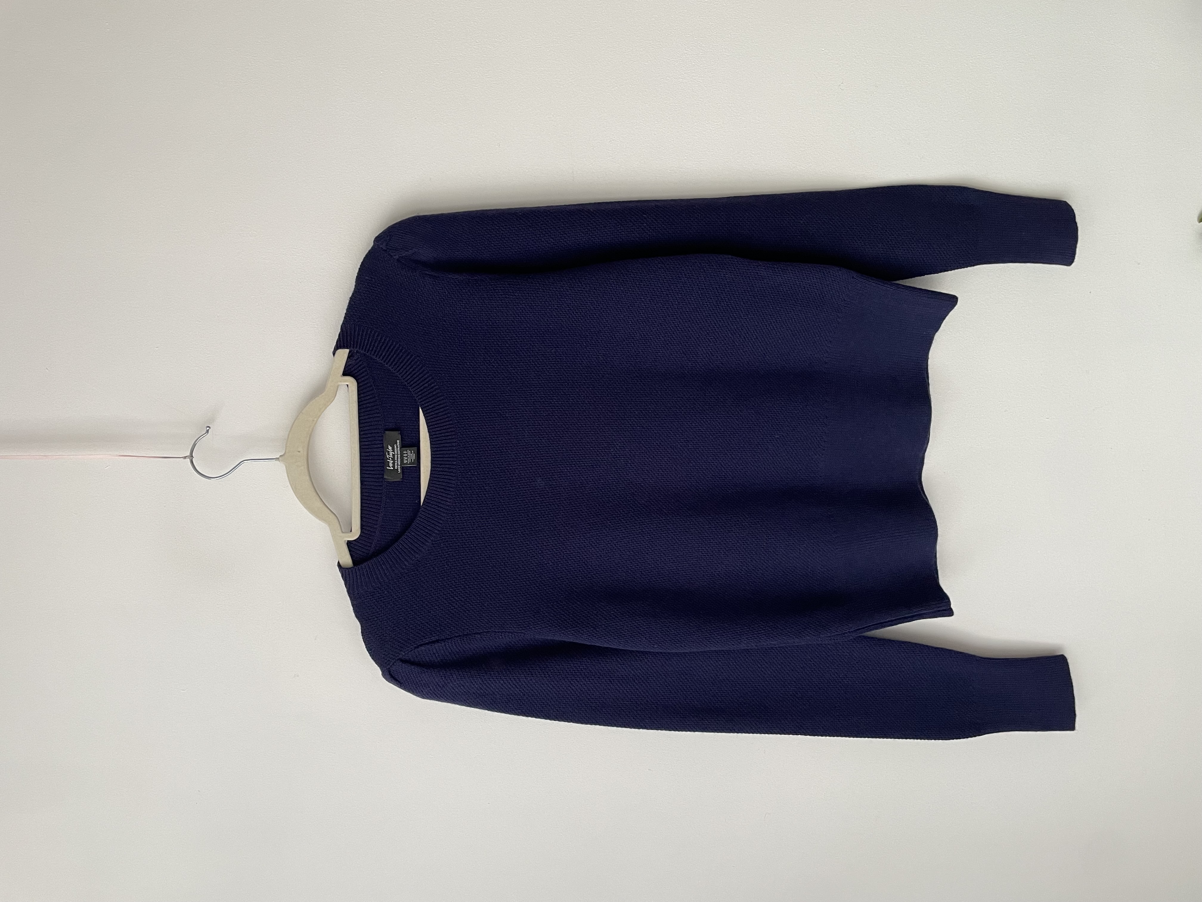 Sweater azul lana Merino. Talla: M 1