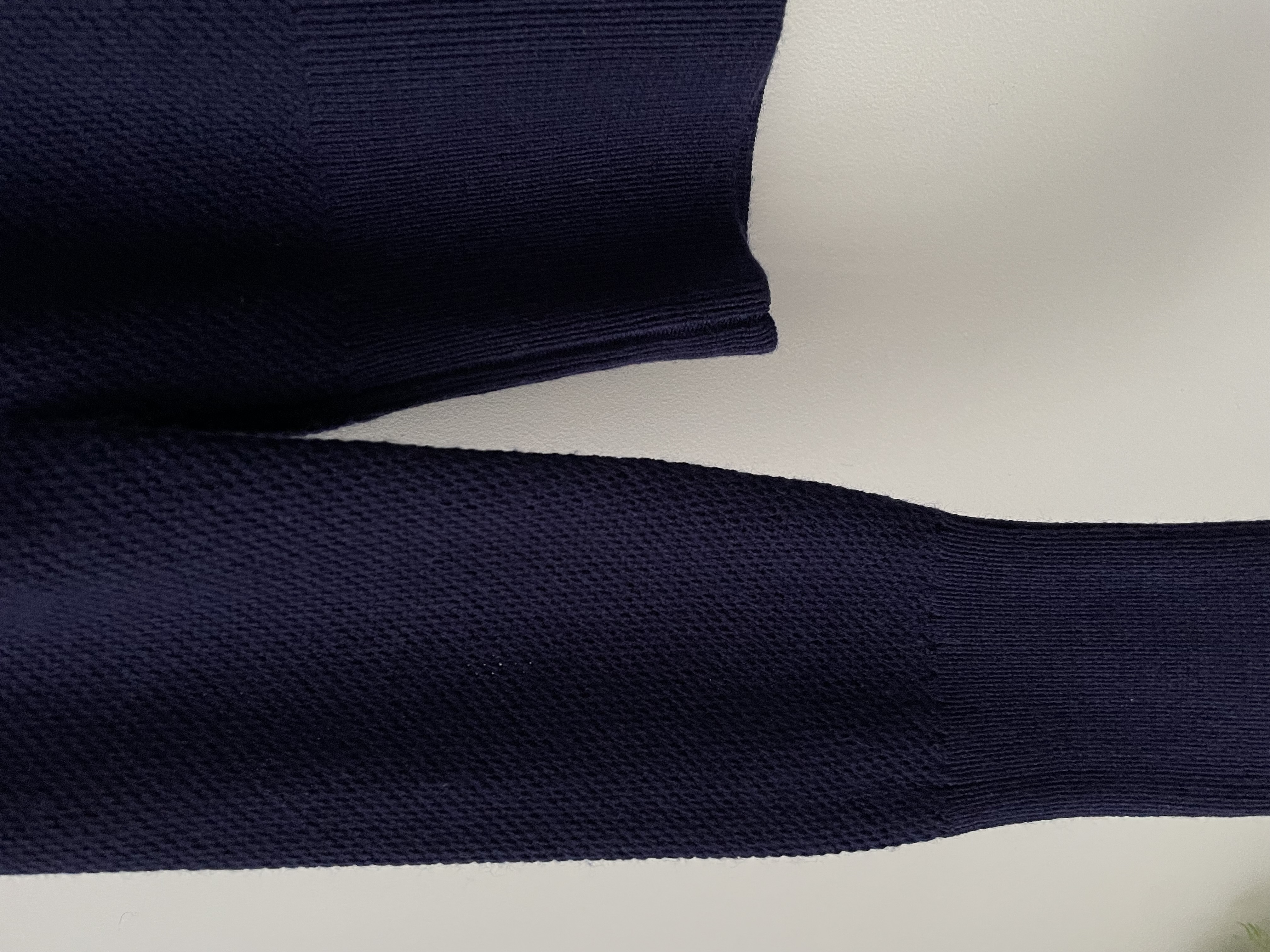 Sweater azul lana Merino. Talla: M 4