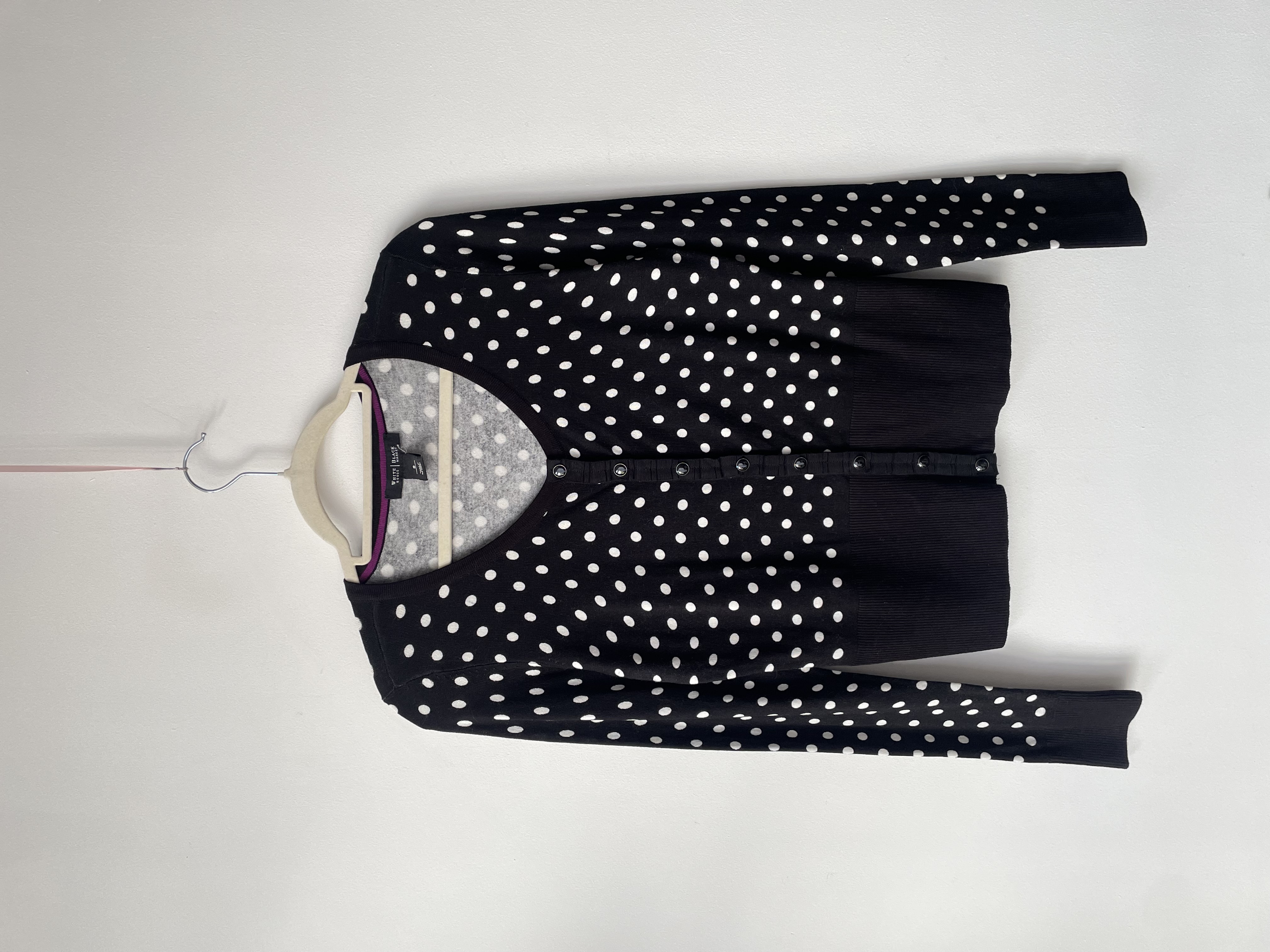 Cardigan lunares. Talla: S 1