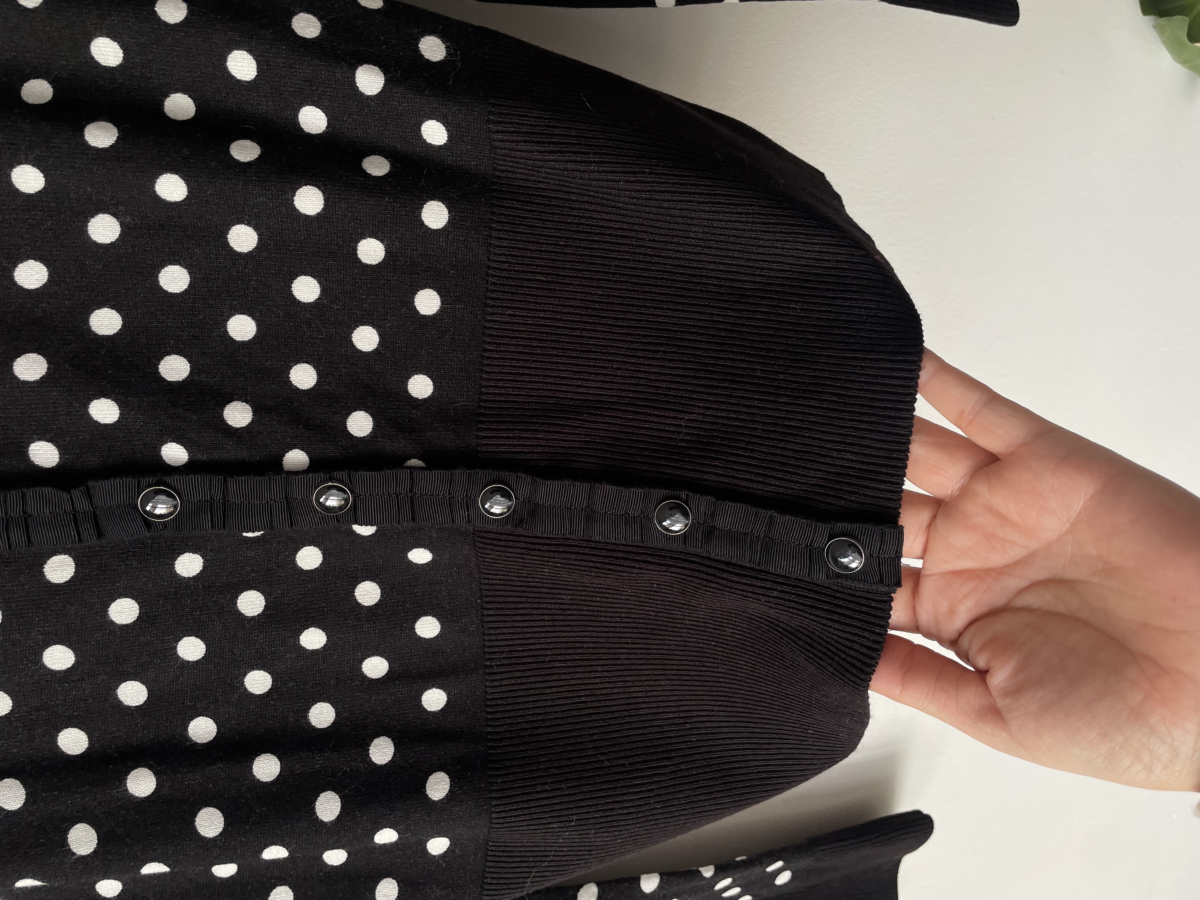 Cardigan lunares. Talla: S 3