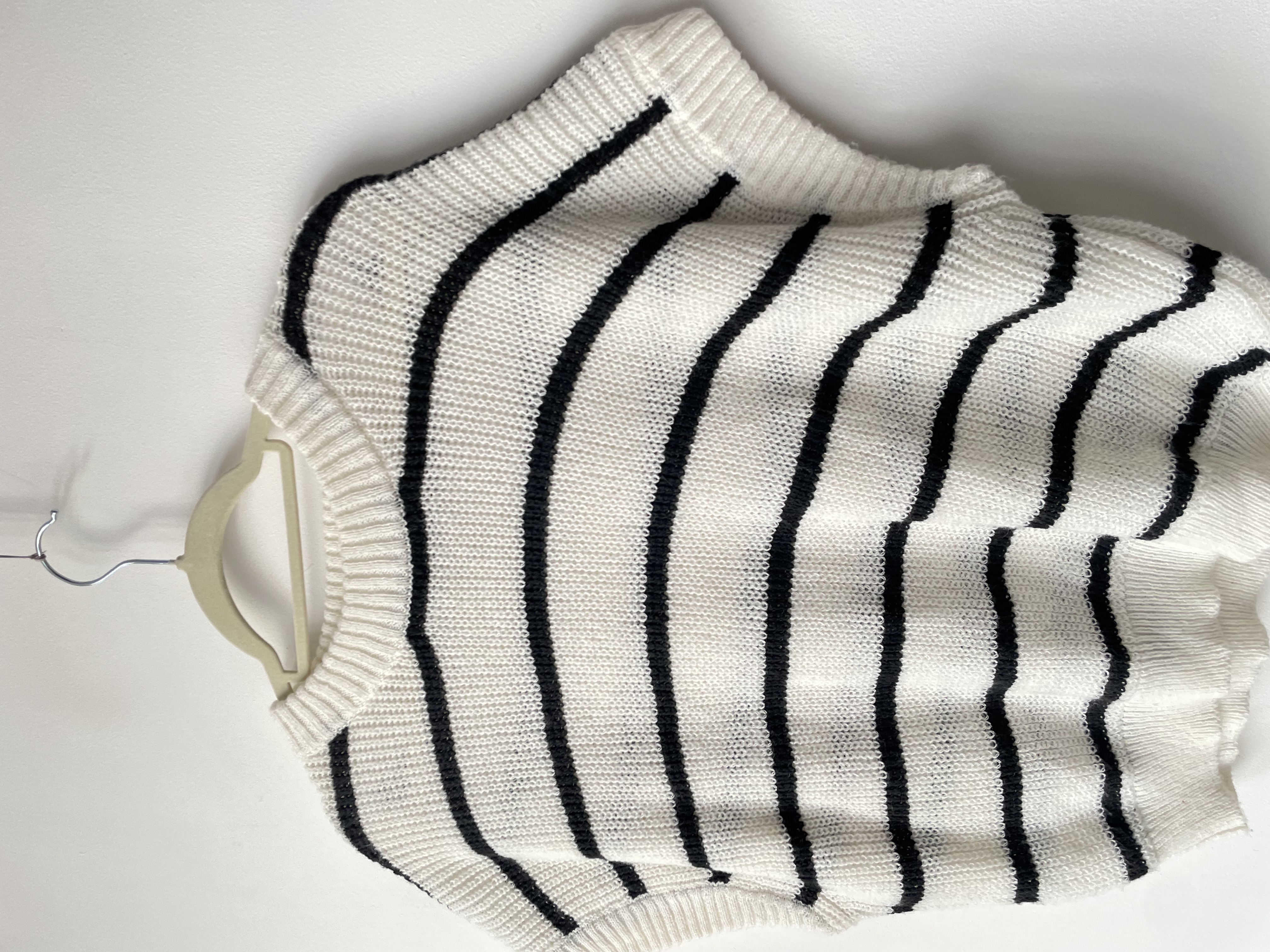 Polera rayas. Talla: L 2
