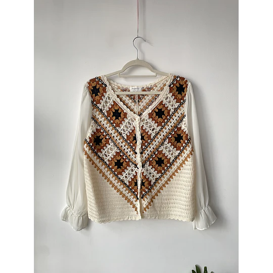 Blusa tejida. Talla: M grande (L)