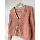 Cardigan jaspeado. talla: M 2