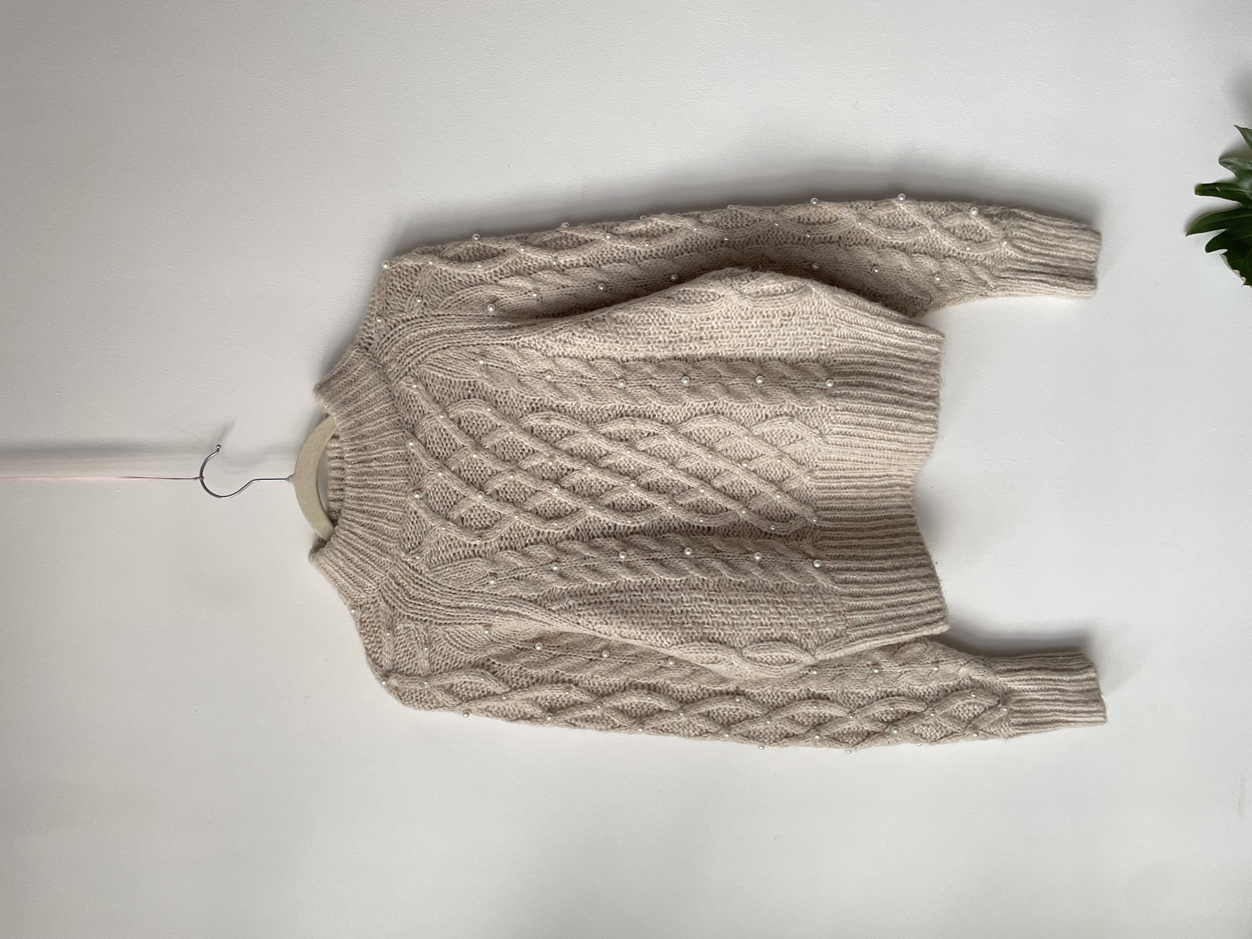 Sweater perlas. talla: XS oversized 1