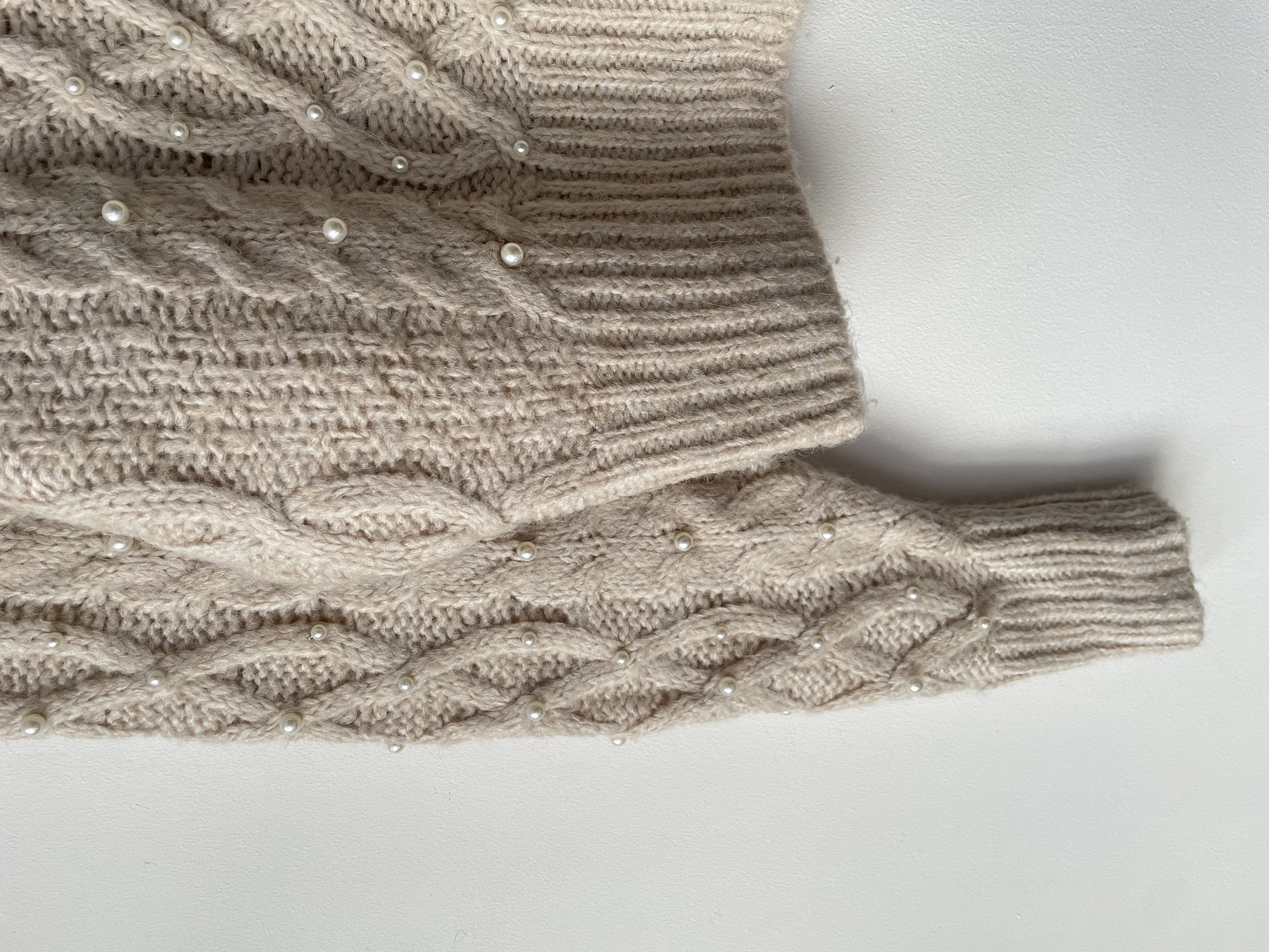 Sweater perlas. talla: XS oversized 3