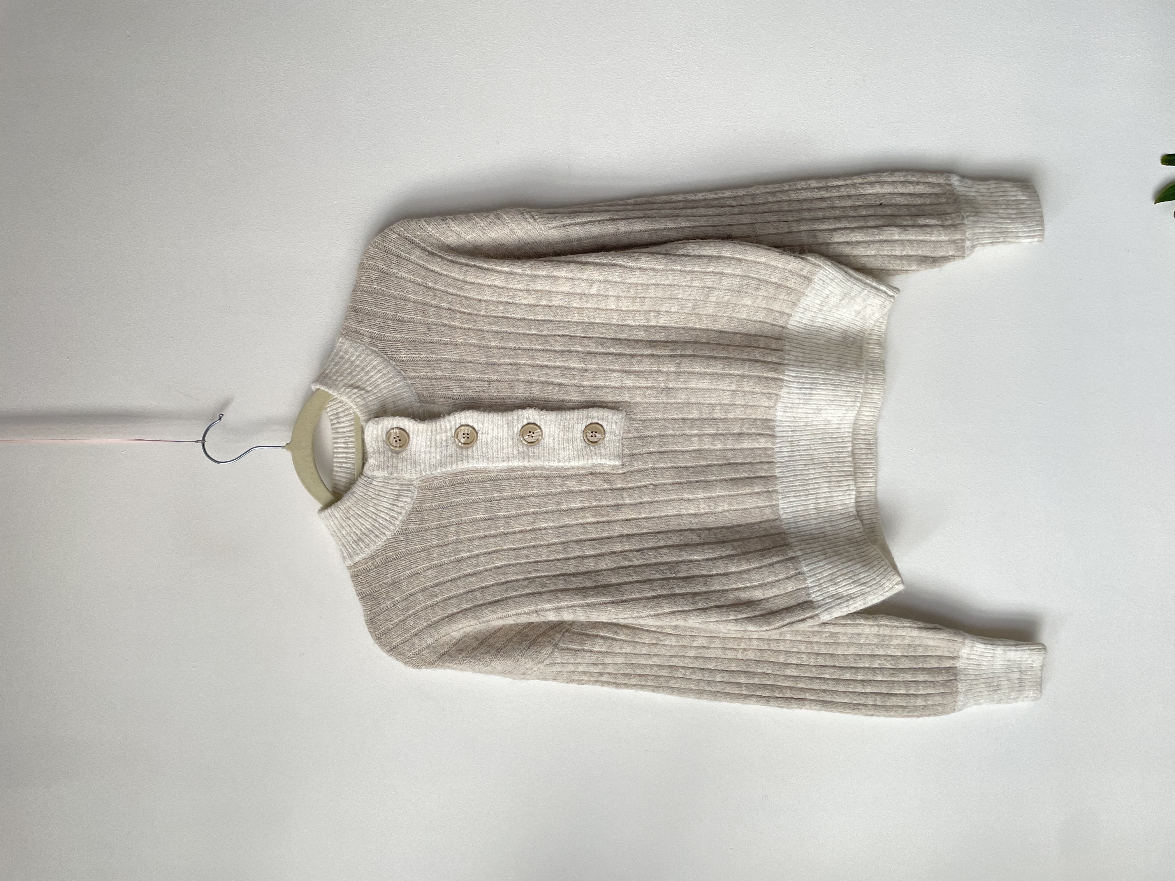 Sweater beige. Talla: XS oversized 1