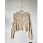 Sweater crema. Talla: M 1