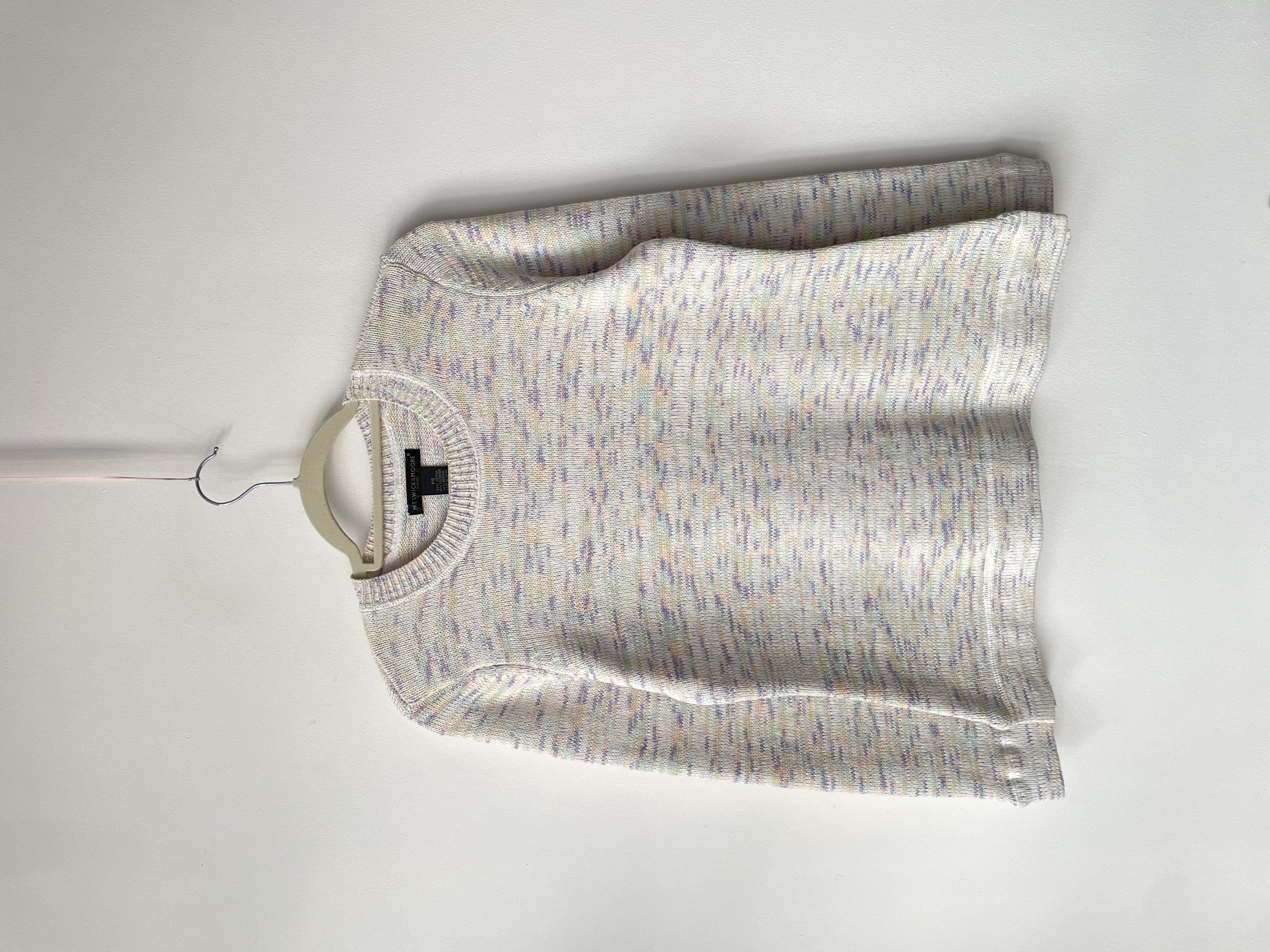 Sweater jaspeado. Talla: S 1
