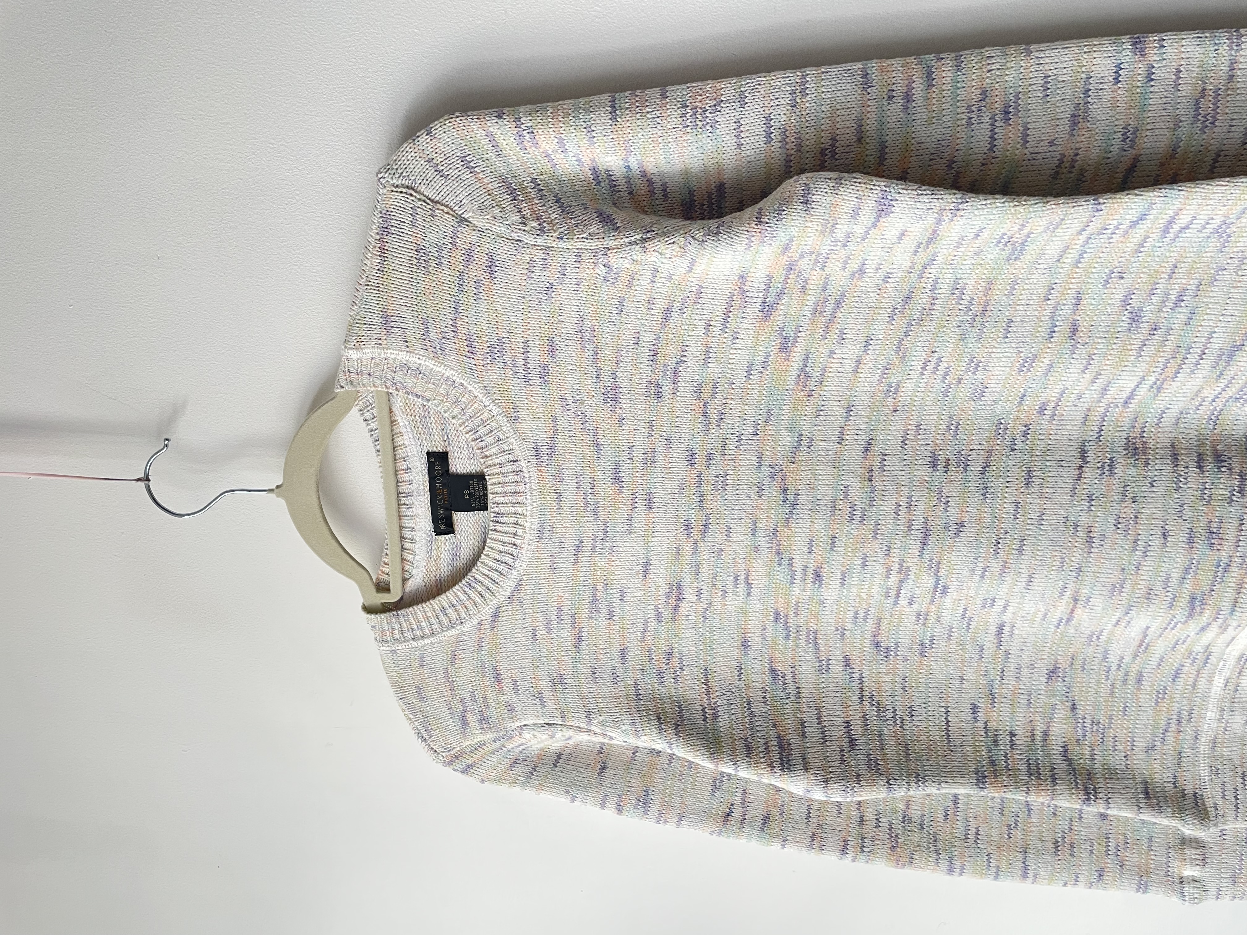 Sweater jaspeado. Talla: S 2