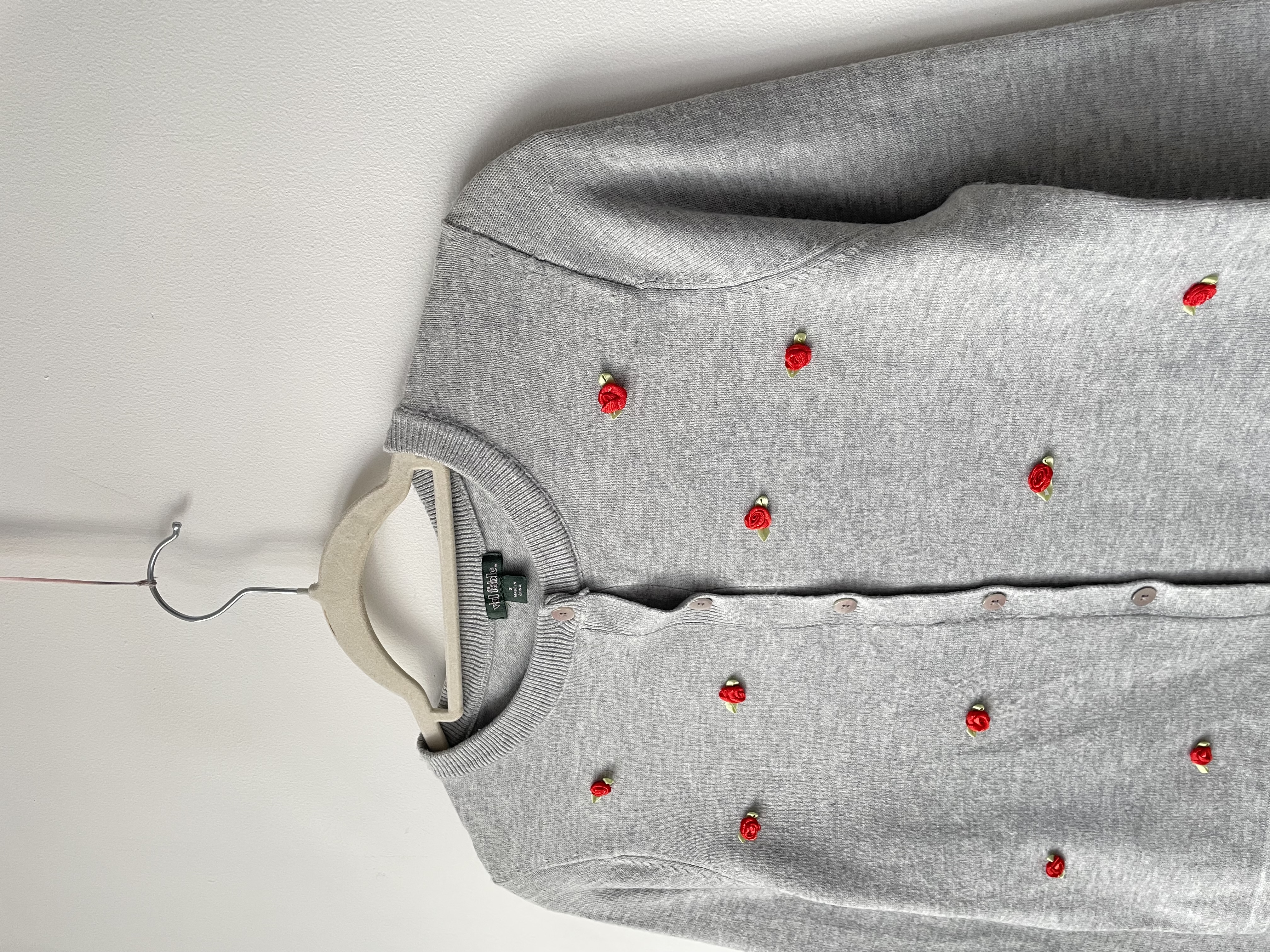 Cardigan besitos. Talla: S 2