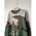Sweater hongos. Talla: M grande (L) 2