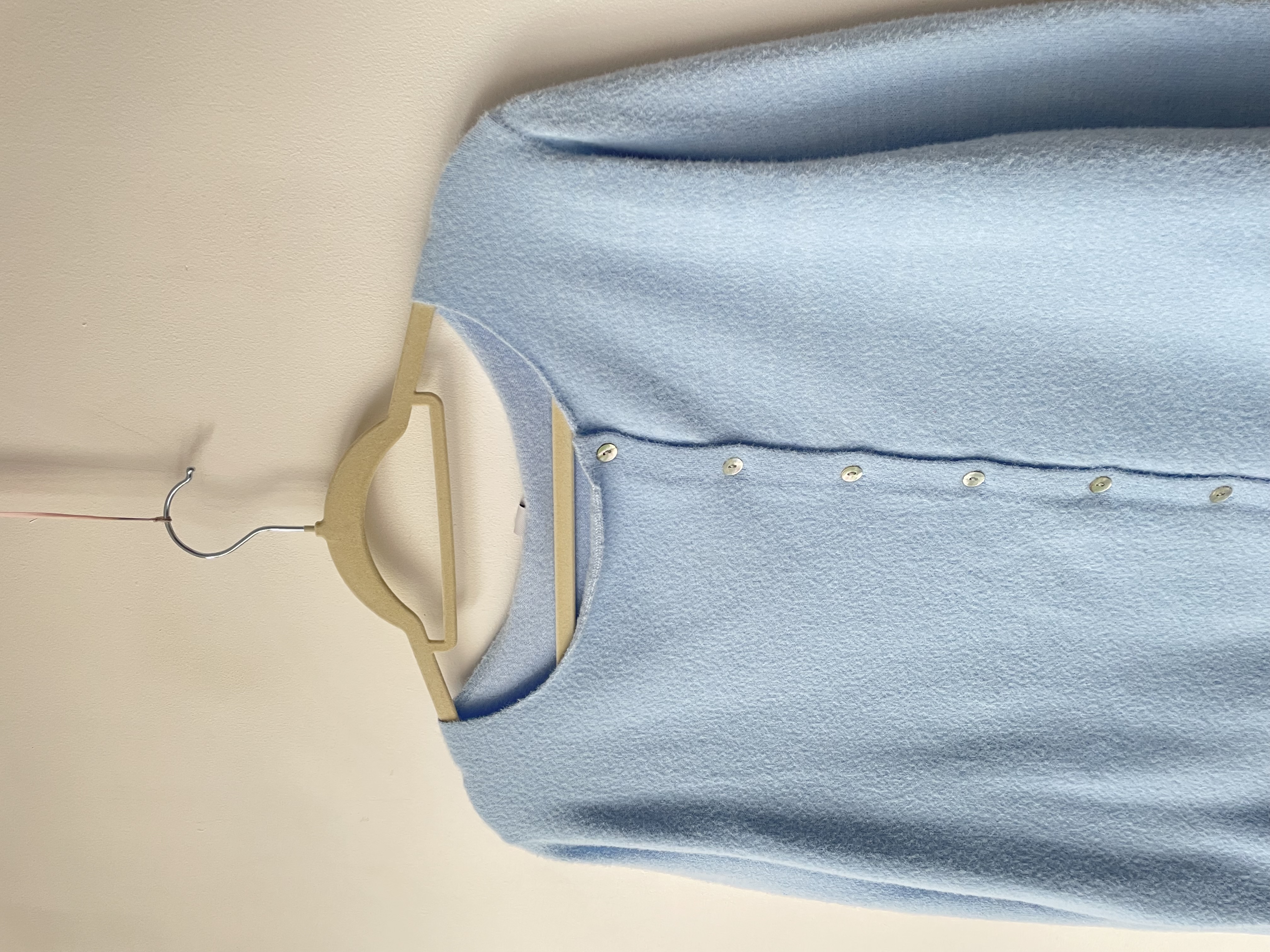Cardigan celeste. Talla: S oversized 2