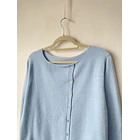 Cardigan celeste. Talla: S oversized 2