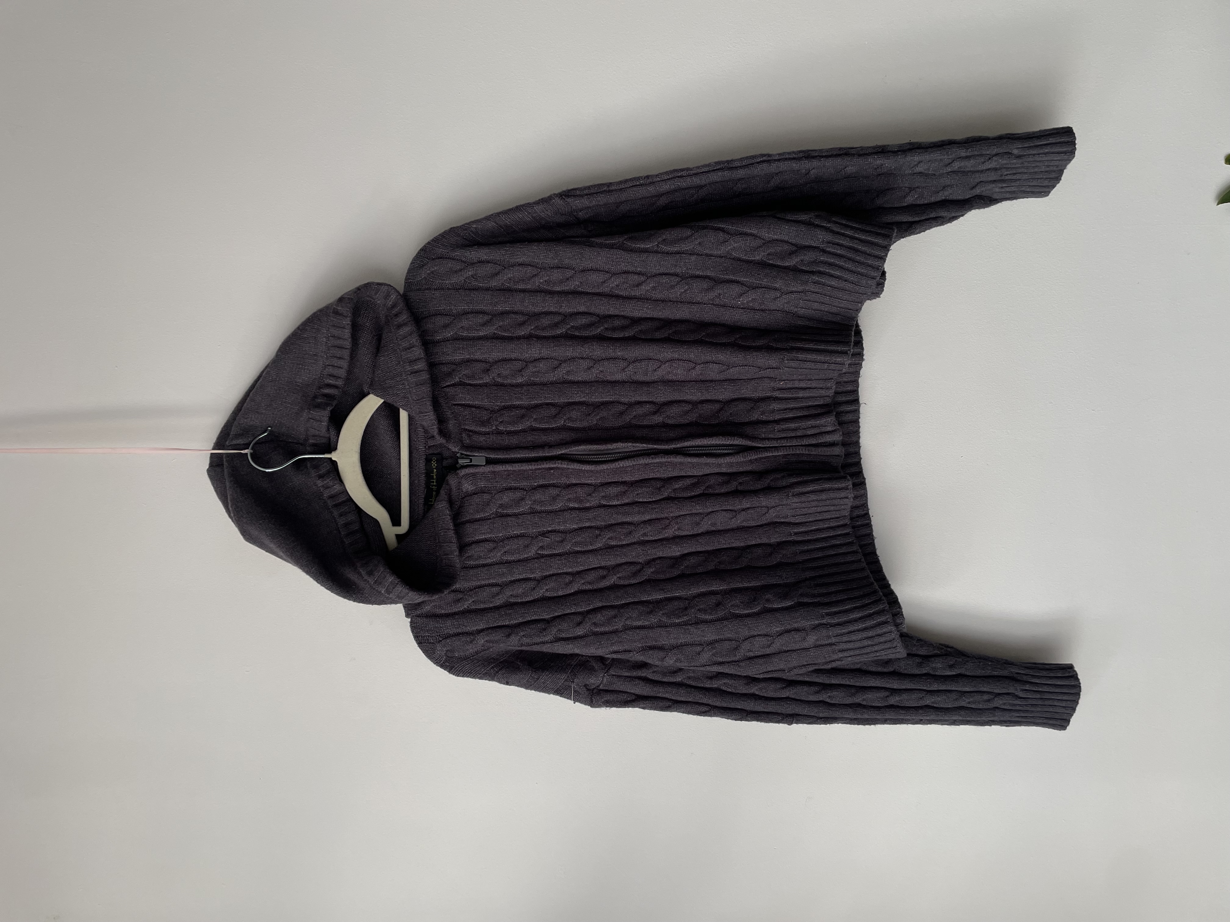 Cardigan marengo. Talla: S holgado 1
