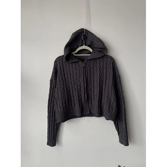 Cardigan marengo. Talla: S holgado
