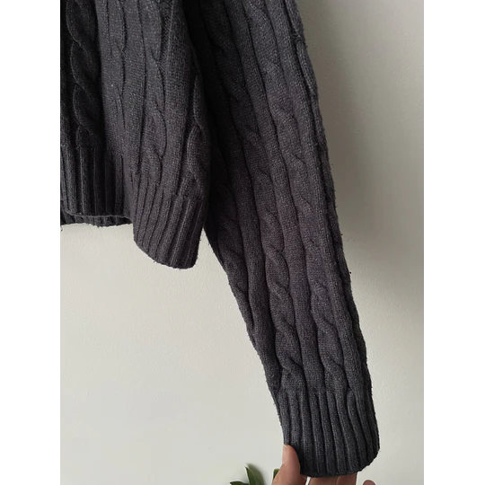 Cardigan marengo. Talla: S holgado